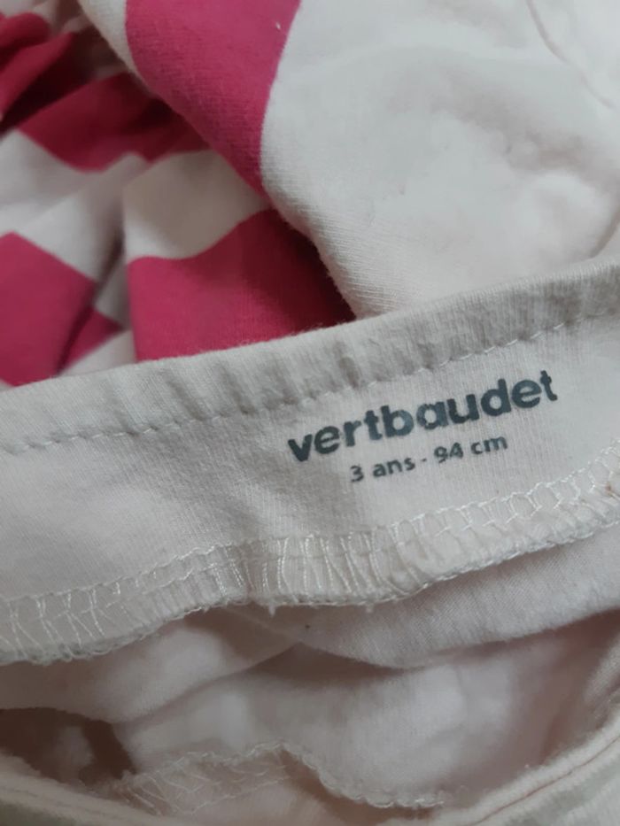 Haut long rayé Vertbaudet 3 ans - photo numéro 6