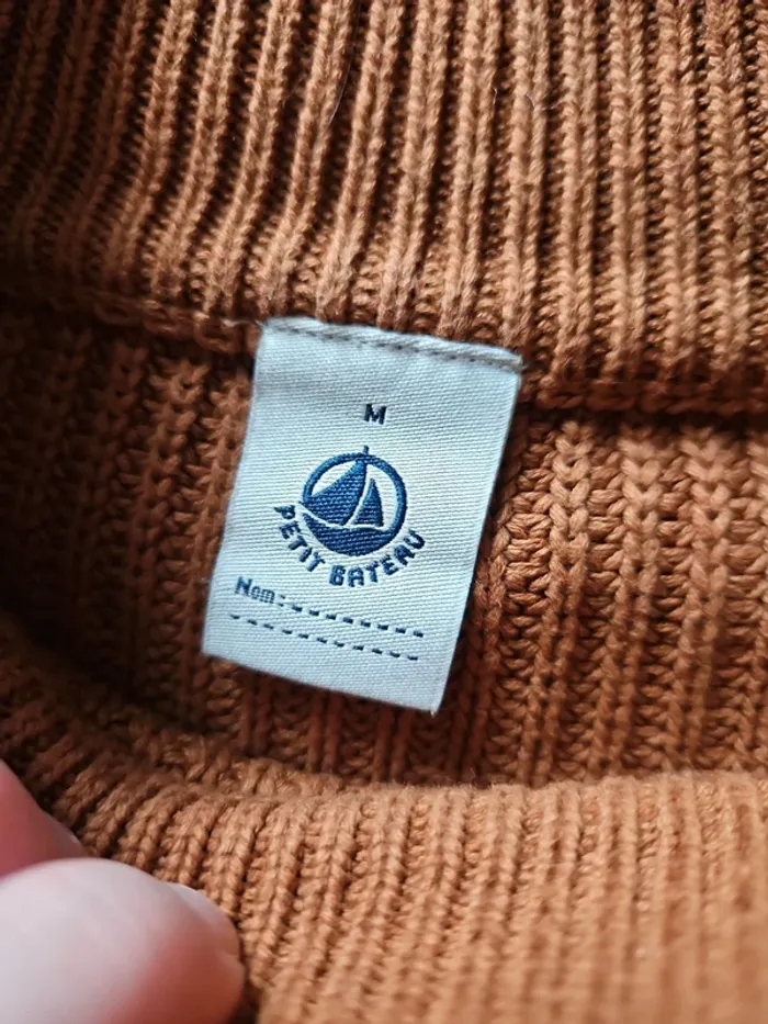 Pull caramel M Petit bateau - photo numéro 6