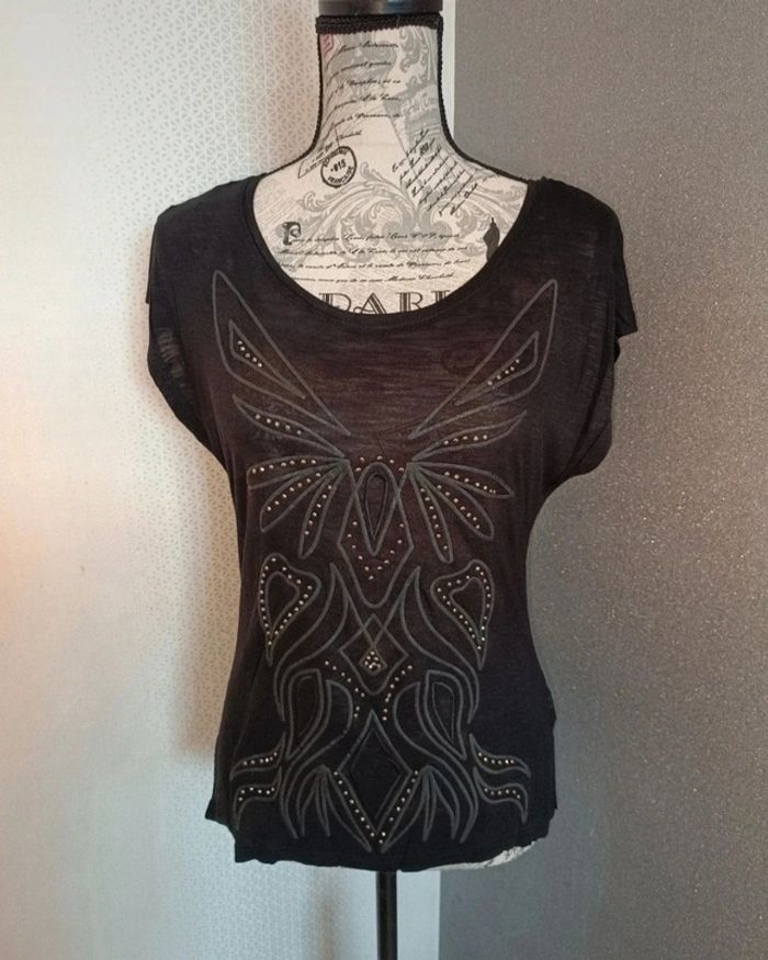 Haut à motif femme
