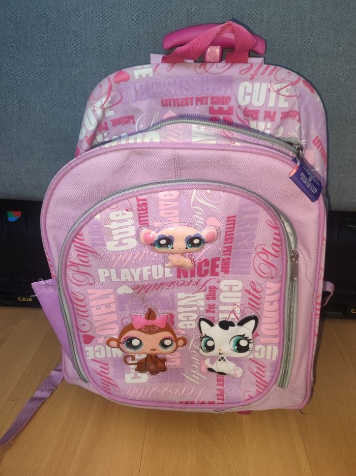 Sac à roulette Pet shop