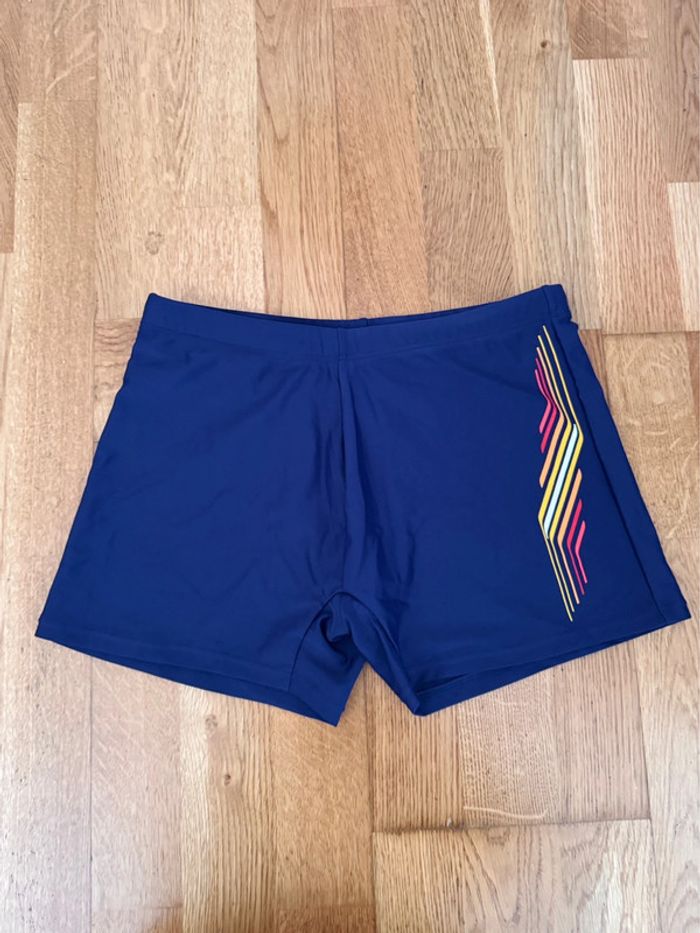 Boxer - short de bain Naturana bleu motifs - neuf, 38