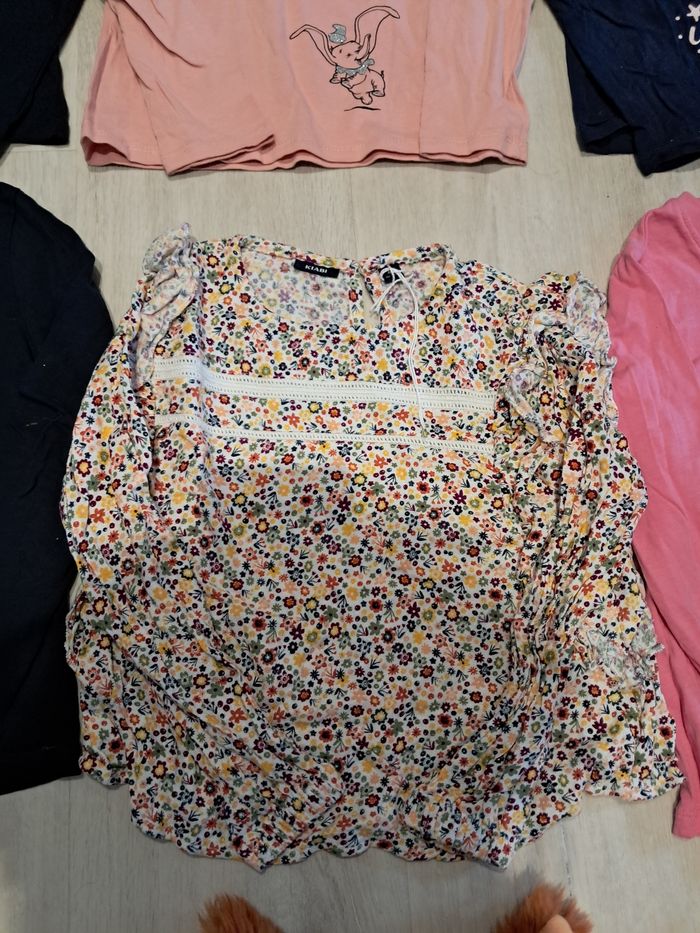 Lot de t shirts à manches longues 6ans fille neufs excellent état - photo numéro 5