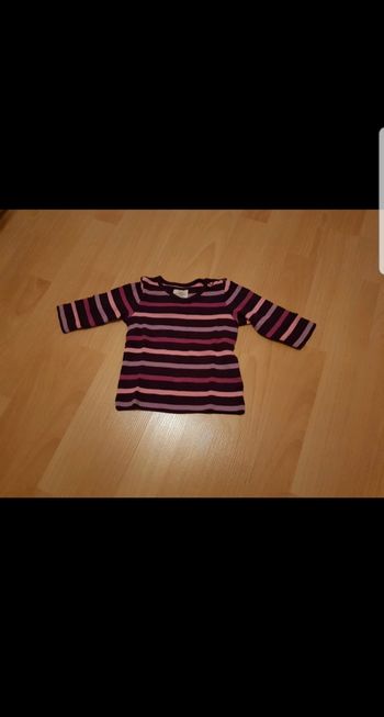 T-shirt manches longues bébé fille 62 cm