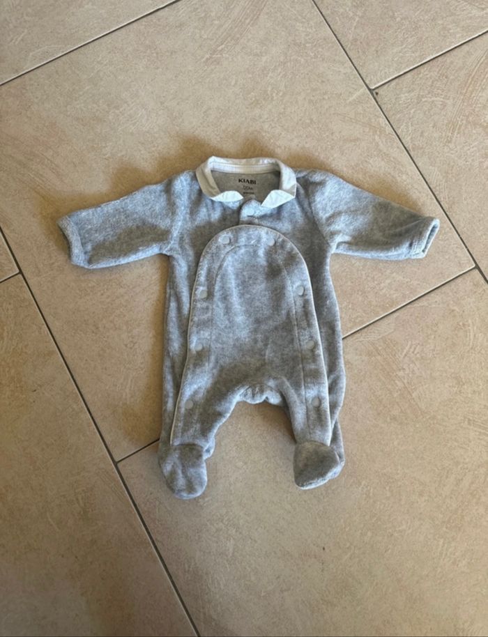 Pyjama Kiabi gris