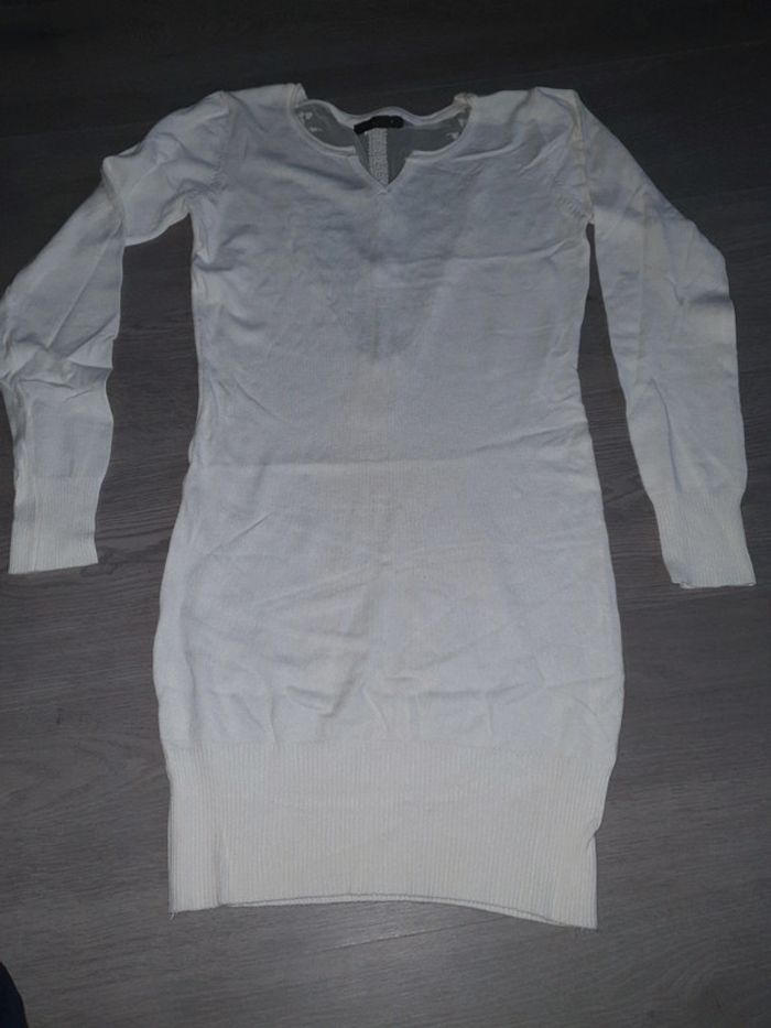 Robe femme pull tunique