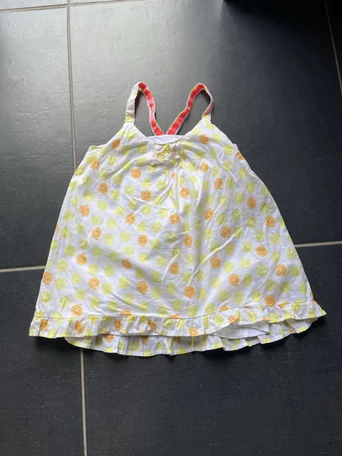 Robe bas volanté 12 mois