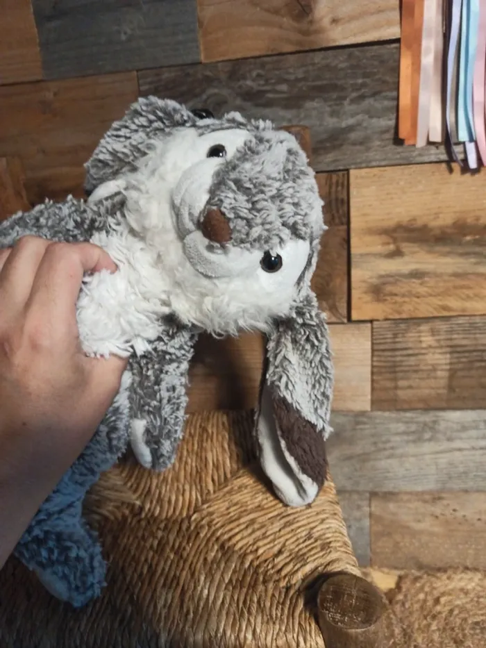Peluche lapin histoire d'Ours Marius BE - photo numéro 6