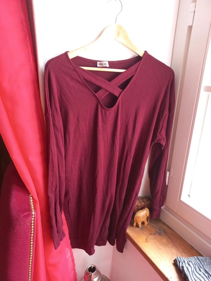 Jolie pull robe L 44