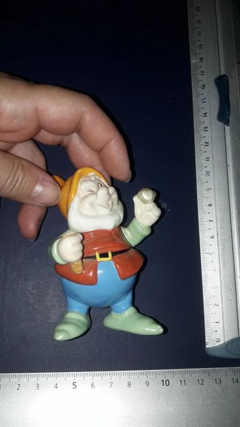 Blanche neige figurine porcelaine