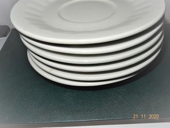 lot 6  assiette a dessert