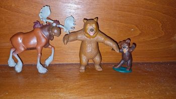 Lot de 3 figurines frères des ours
