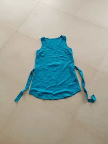 Tunique longue sans manches taille 38