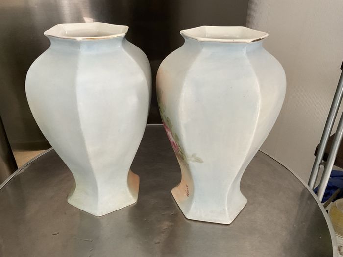Lot de 2 vases B&C Bernardaud Limoges - photo numéro 4