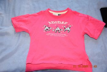 T-shirt adidas fille 4-5 ans
