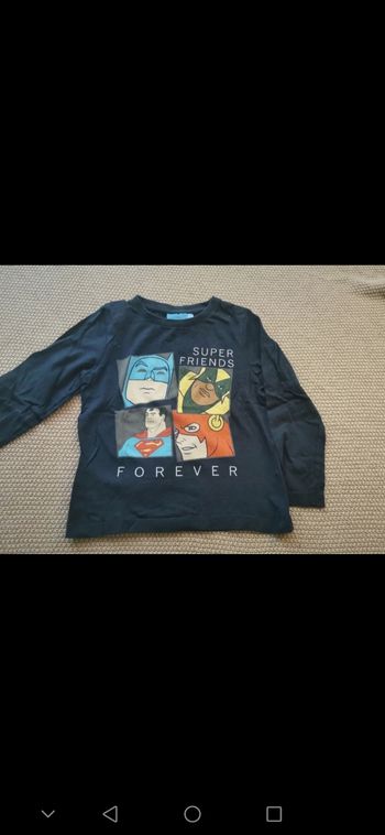 T-shirt manches longue 6 ans