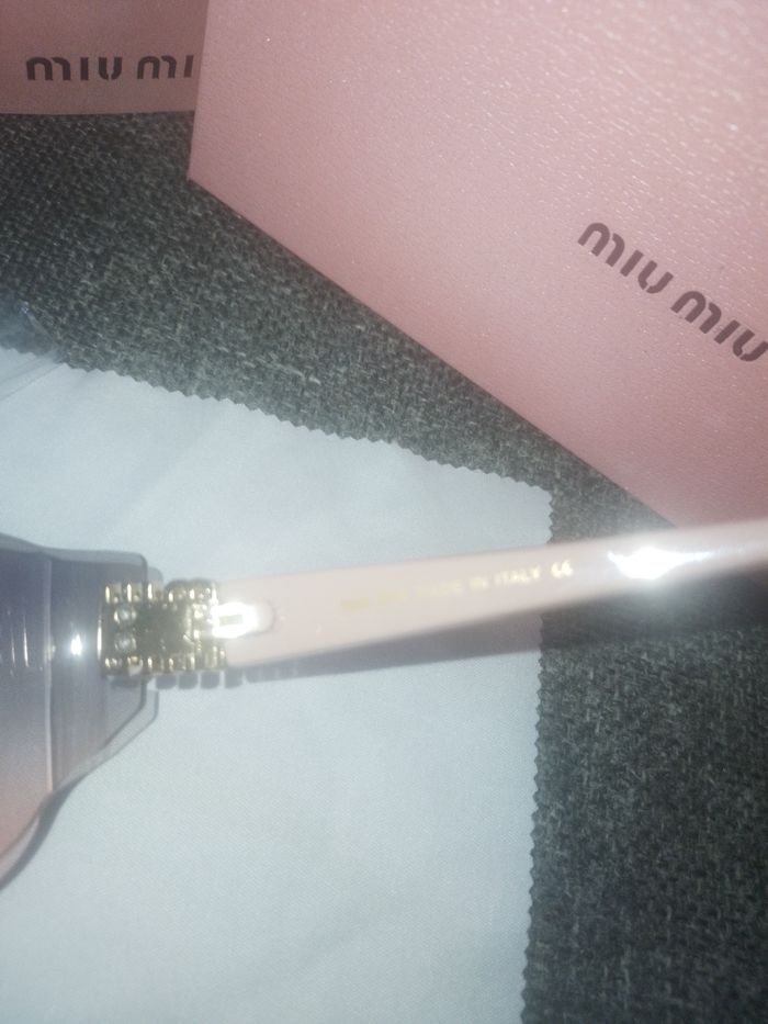 Lunettes de soleil Miu Miu - photo numéro 8