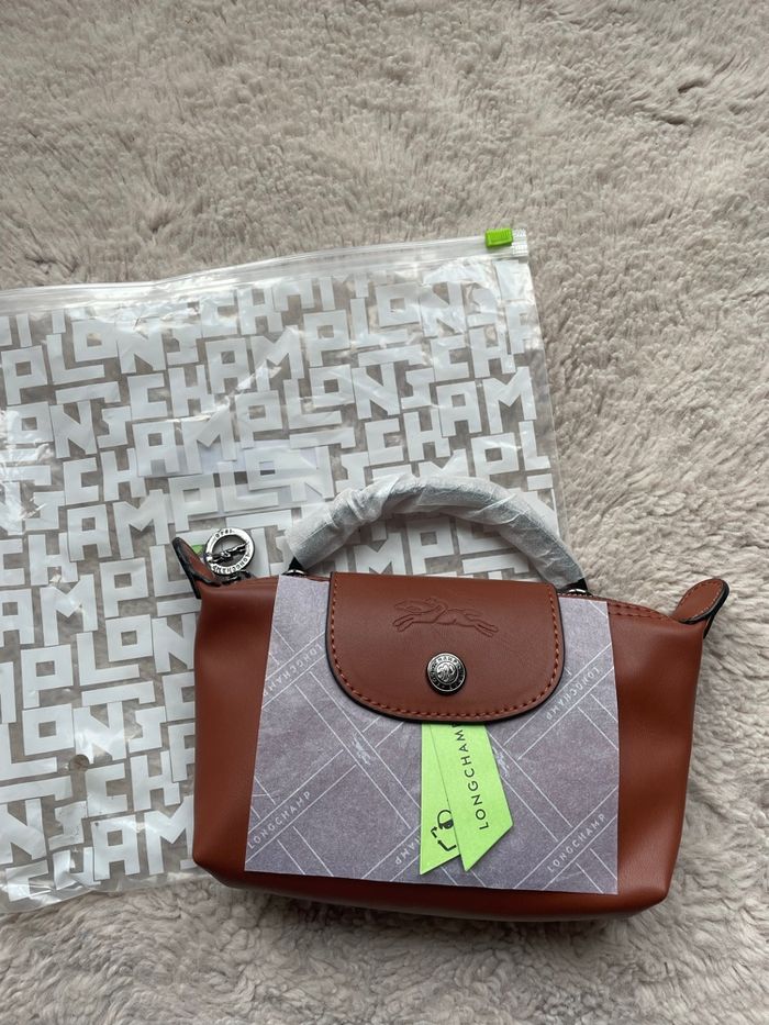Sac Longchamp XS marron