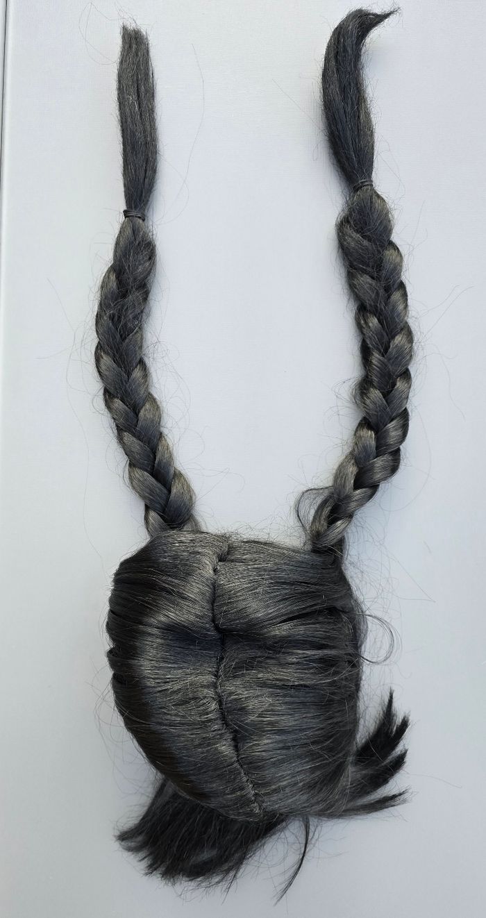 Perruque enfant Mercredi Addams 6 ans et + - photo numéro 4