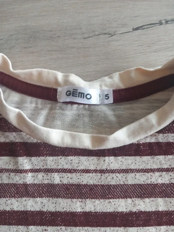 T-shirt Gemo 5 ans - photo numéro 2