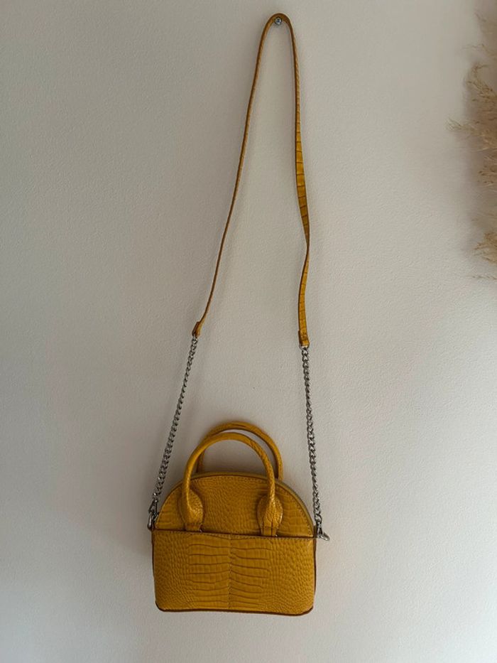 Sac bandoulière, moutarde, Zara Zara Beebs by Kiabi
