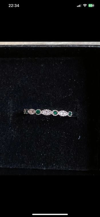 Bague fine en argent