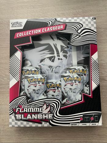 Collection classeur Pokémon flamme blanche EV10.5