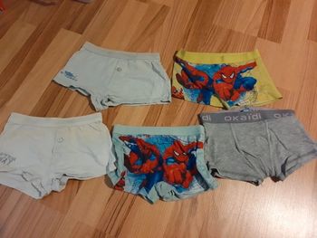 lot 5 sous vêtements 3 ans
