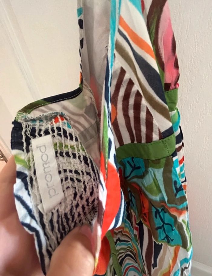 Très belle robe été à motifs 🥰 taille 36 promod - photo numéro 4