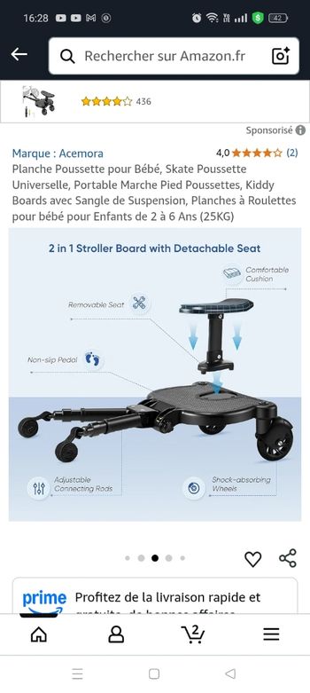 Roulette pour ppousette
