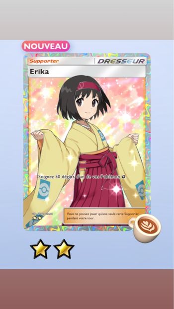 Erika Pokémon tcg pocket