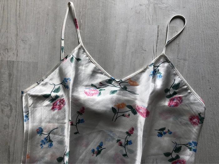 AN- Nuisette imprimée fleurs « fiort di loto » T XL - photo numéro 5