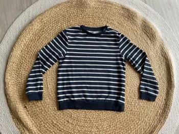Sweat marinière 10 ans Kiabi
