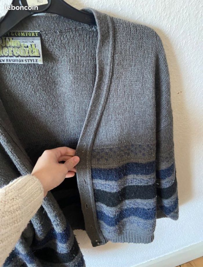 Gilet homme gris - photo numéro 3