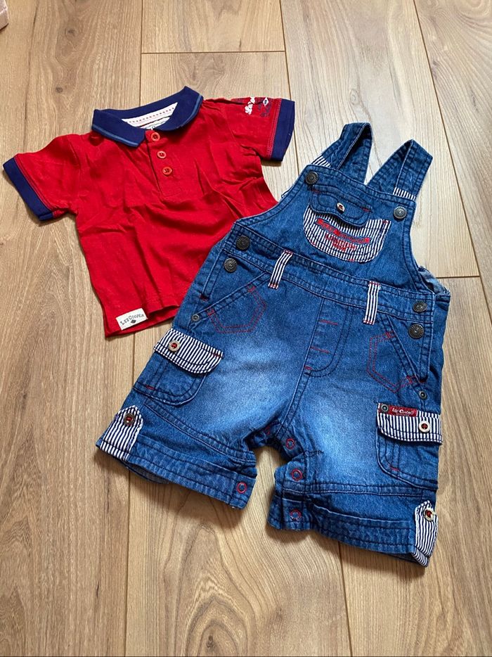 Lot vêtements été bébé garçon 6 mois - photo numéro 2