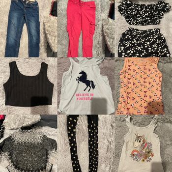 Gros lot de 32 pièces 8-10ans fille