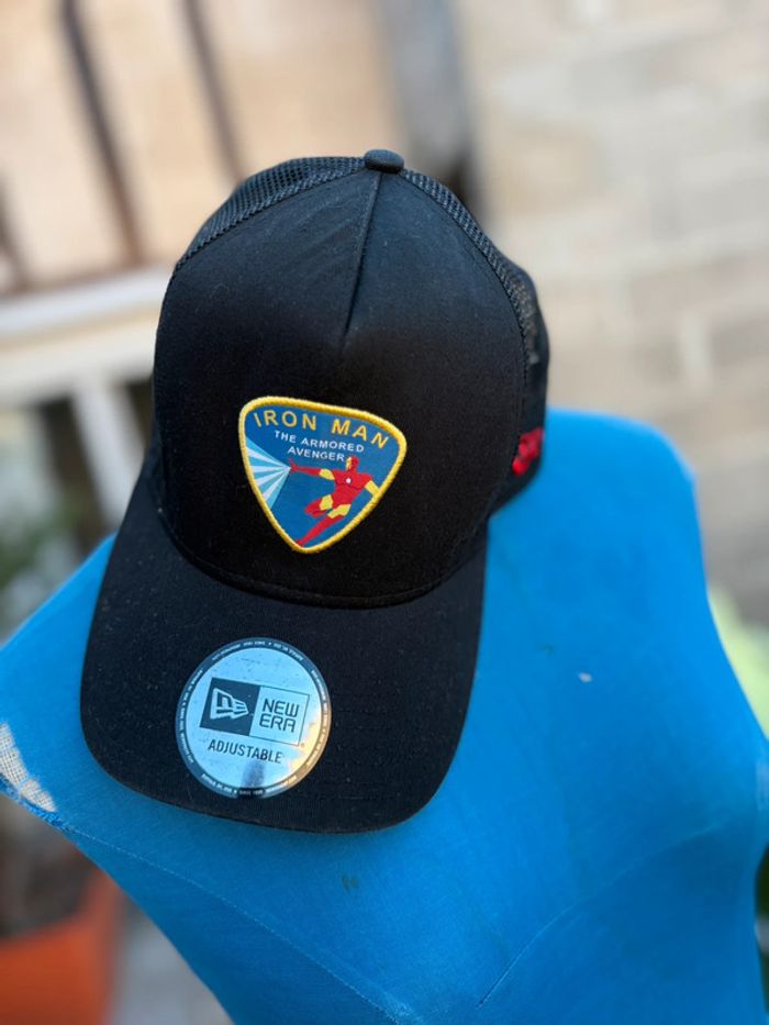 Casquette Iron Man Marvel - New Era - comme neuf - - photo numéro 2