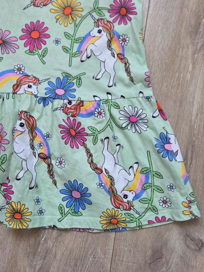 Robe licorne verte 5-6 ans - photo numéro 3