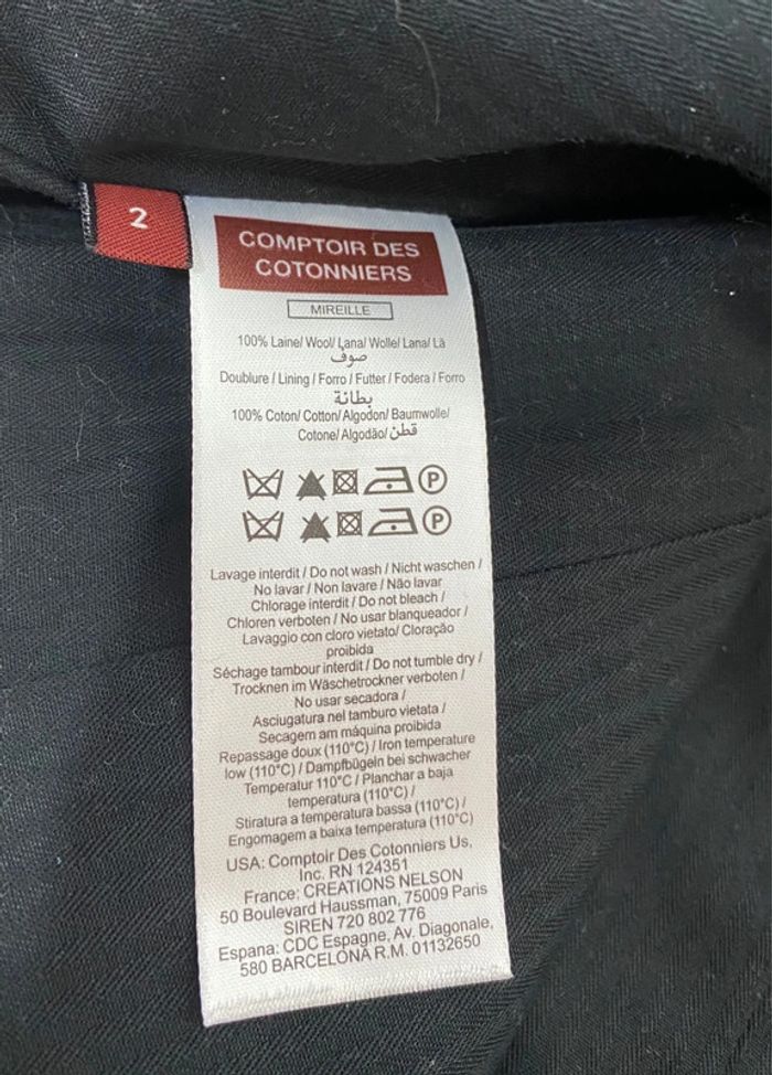 Comptoir des Cotonniers gilet sans manches femme taille 2 - taille 38 - 40 - photo numéro 3