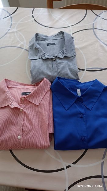 Lot 3 chemisier femme 40/42