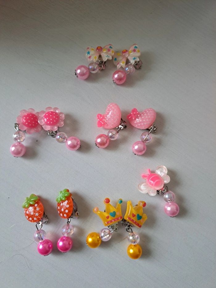 Boucles d'oreilles enfants