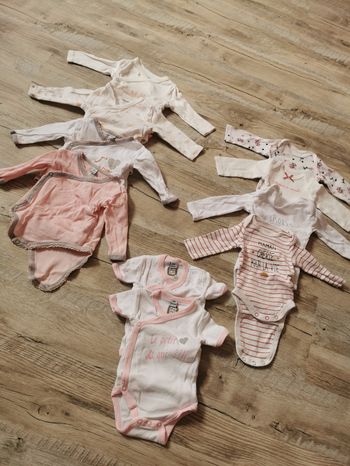 Lot de 10 bodies