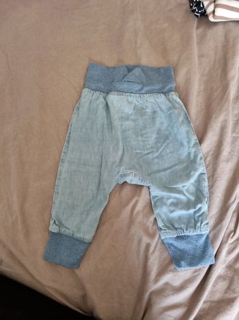 Sarouel type denim