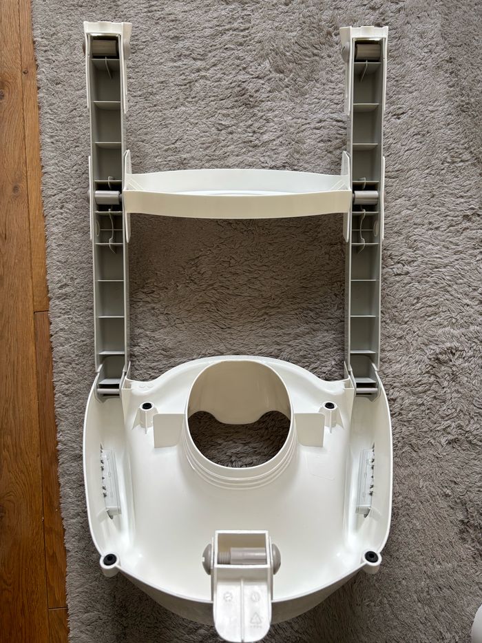 Thermobaby réducteur wc kiddyloo blanc/gris - photo numéro 3