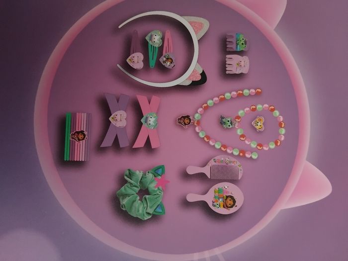 Coffret cadeau coiffure bijoux Gabby’s Dollhouse, neuf - photo numéro 3