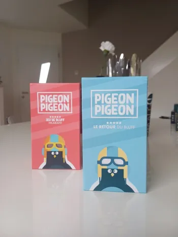 Lot Pigeon Pigeon + Pigeon Pigeon Le retour du bluff état neuf et complets 14 ans+