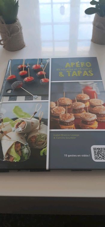 Livre recette apéro et tapas
