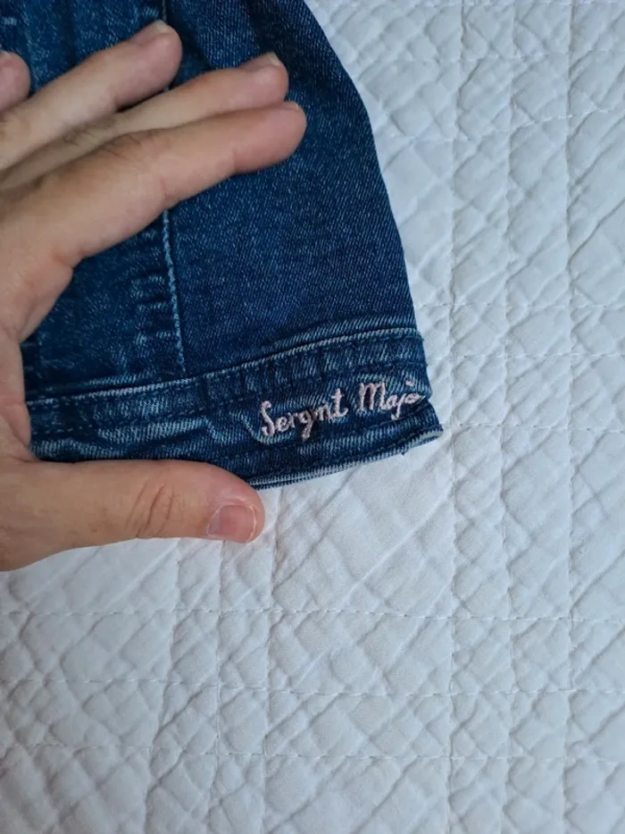 Veste en Jean Sergent Major - 3ans - photo numéro 4