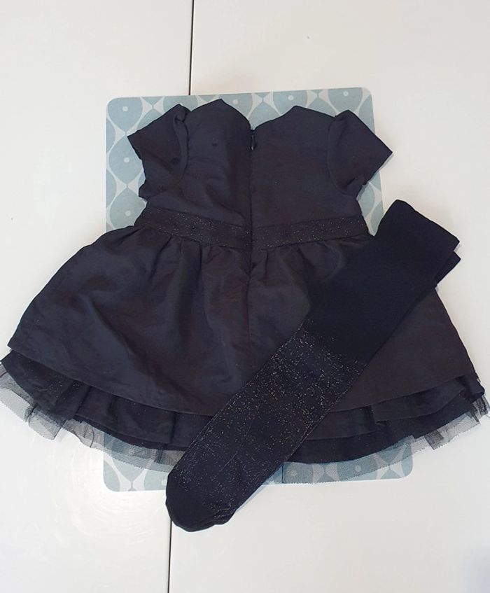 Robe + collant - 6M - photo numéro 4
