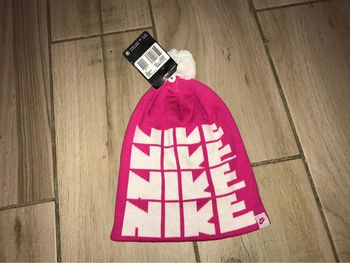Bonnet taille unique rose nike neuf mixte