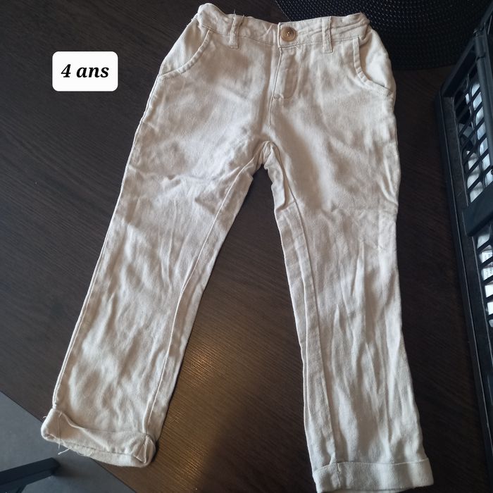 Petit pantalon de costume pour garçon (4 ans)